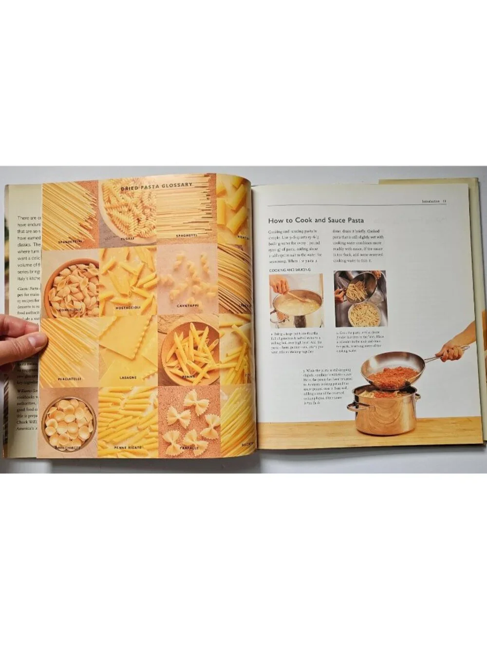 Williams-Sonoma Classic Pasta at Home vintage cookbook 1998 Hardcover Williams
